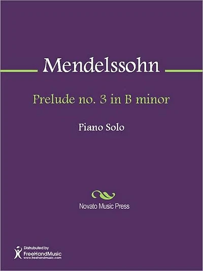 Prelude no. 3 in B minor