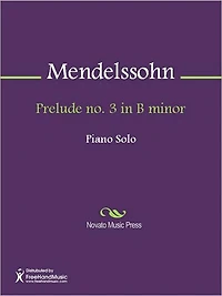 Prelude no. 3 in B minor