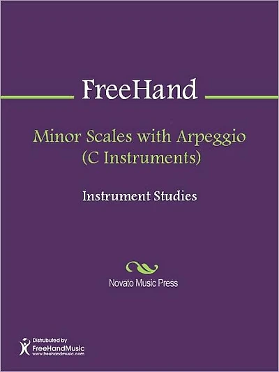 Minor Scales with Arpeggio (C Instruments)