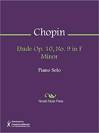 Etude Op. 10, No. 9 in F Minor