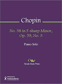 No. 38 in F-sharp Minor, Op. 59, No. 3