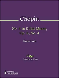 No. 4 in E-flat Minor, Op. 6, No. 4