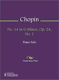 No. 14 in G Minor, Op. 24, No. 1