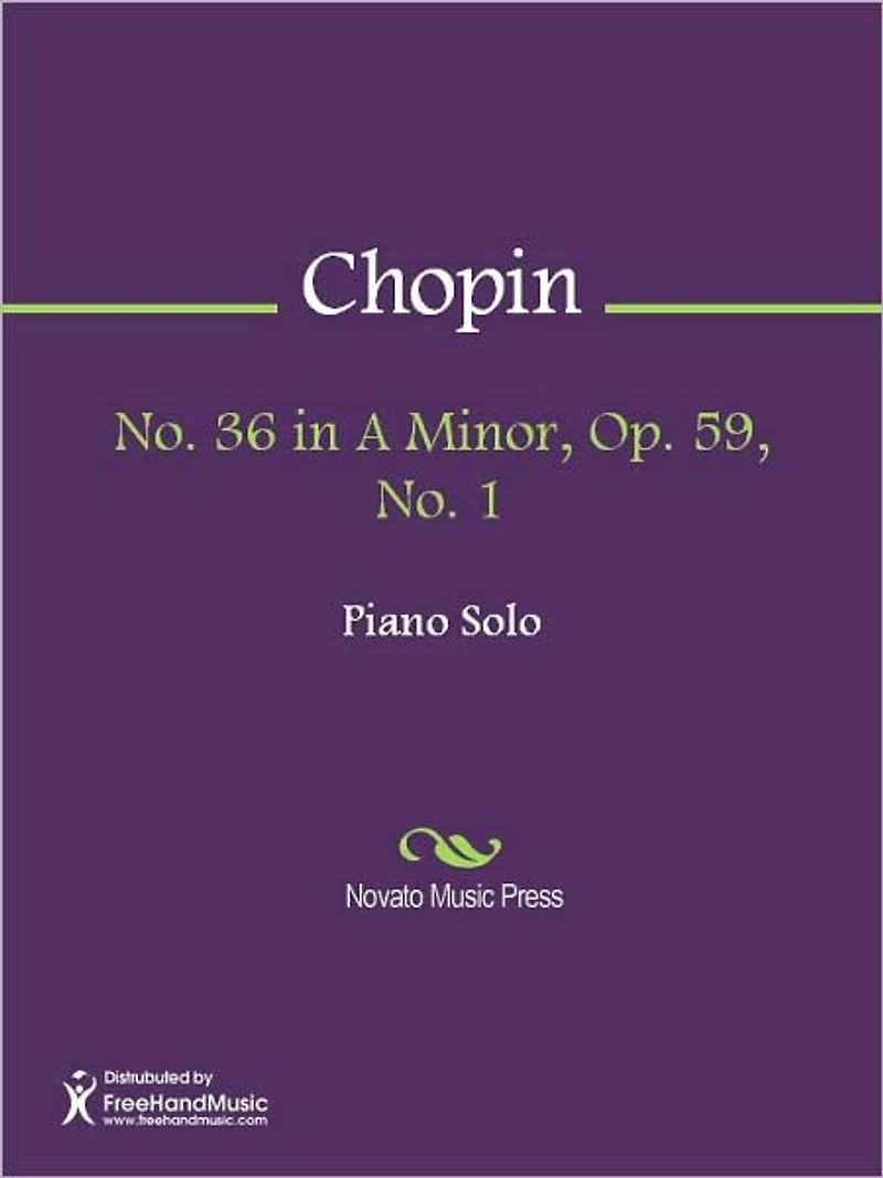 No. 36 in A Minor, Op. 59, No. 1