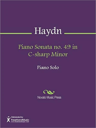 Piano Sonata no. 49 in C-sharp Minor