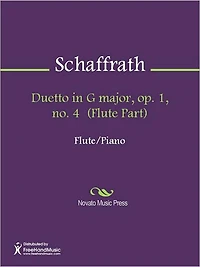 Duetto in G major, op. 1, no. 4 (Piano Part)