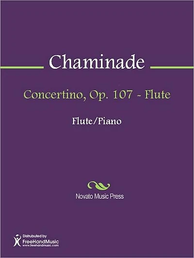 Concertino, Op. 107 - Flute