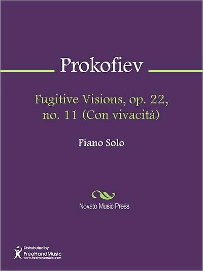 Fugitive Visions, Op. 22