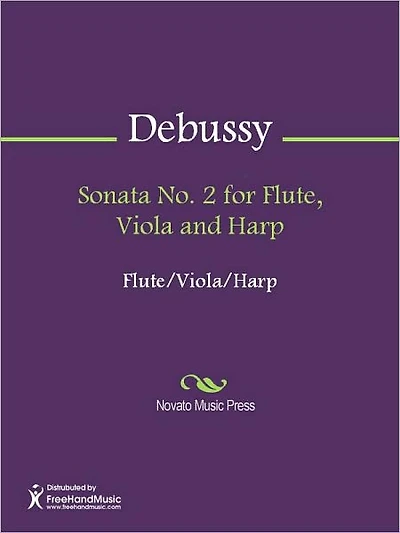 Sonata No. 2 for Flute, Viola and Harp