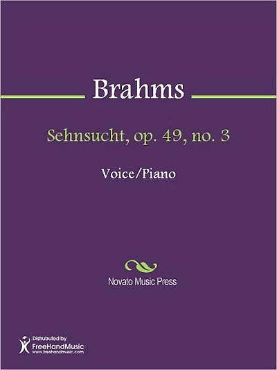 Sehnsucht, op. 49, no. 3