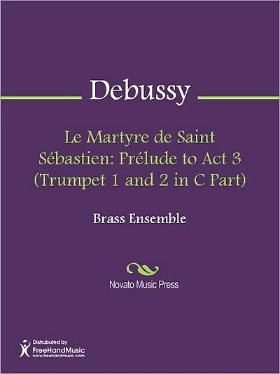 Le Martyre de Saint Sebastien: Prelude to Act 3 (Score)