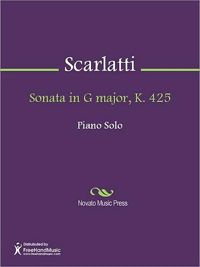 Sonata in G major, K. 425