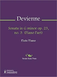 Sonata in G minor op. 23, no. 3 (Piano Part)