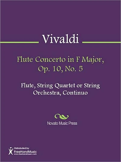 Flute Concerto in F Major, Op. 10, No. 5