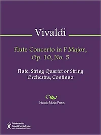 Flute Concerto in F Major, Op. 10, No. 5