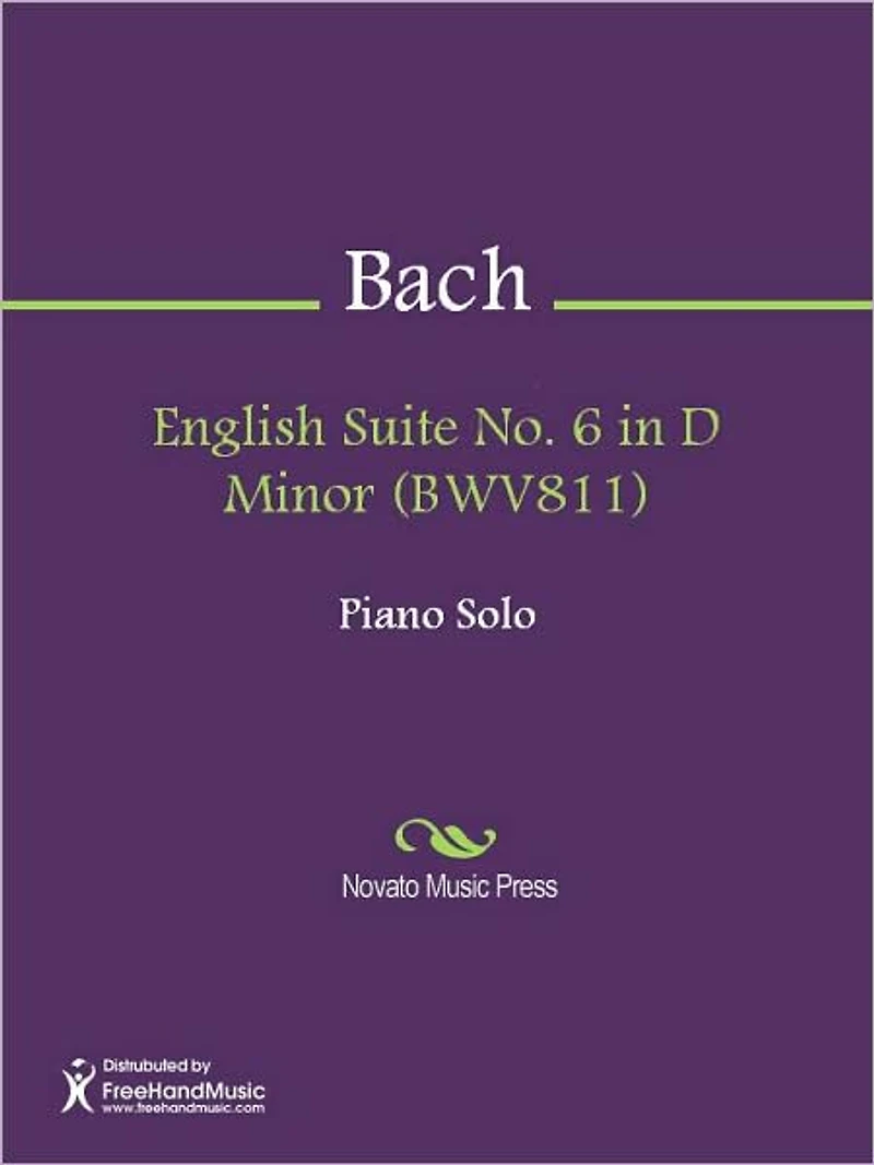 English Suite No. 6 in D Minor (BWV811)