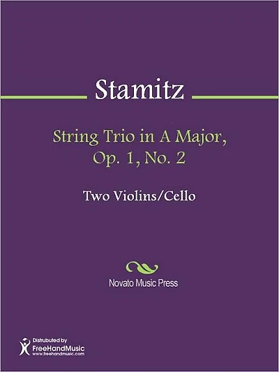 String Trio in A Major, Op. 1, No. 2