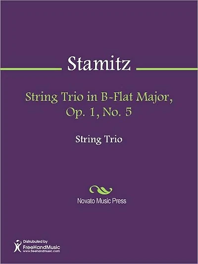 String Trio in B-Flat Major, Op. 1, No. 5