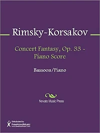 Concert Fantasy, Op. 33 - Piano Score
