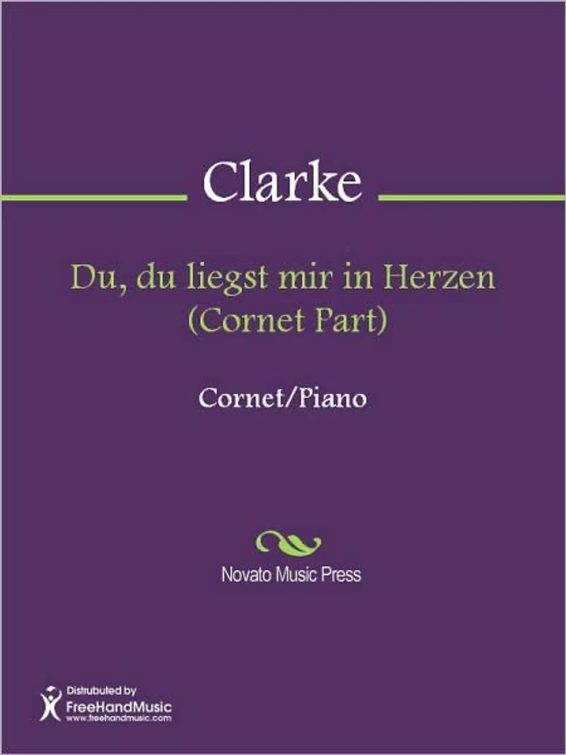 Du, du liegst mir in Herzen (Piano Part)