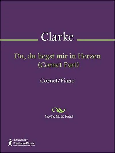 Du, du liegst mir in Herzen (Piano Part)