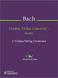 Double Violin Concerto - Score