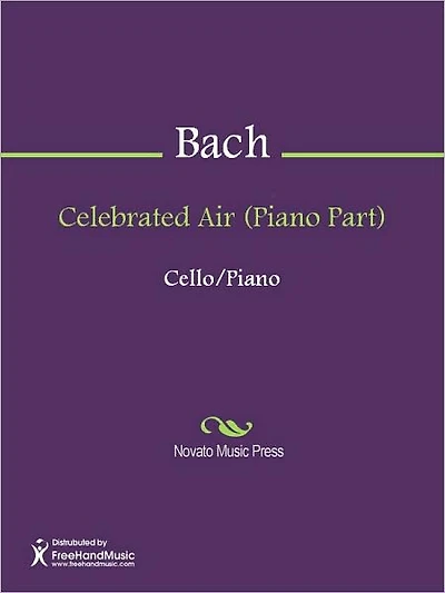 Celebrated Air (Piano Part)