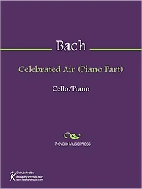 Celebrated Air (Piano Part)