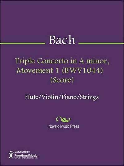 Triple Concerto in A minor