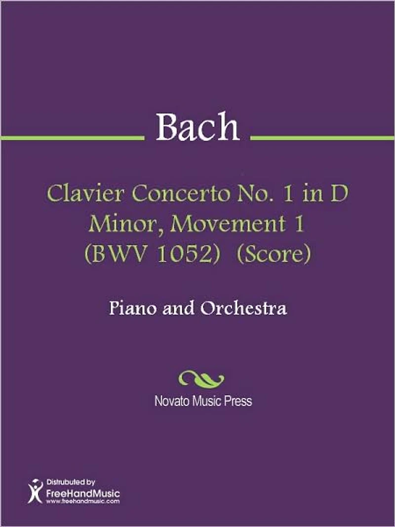 Clavier Concerto No. 1 in D Minor