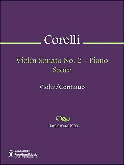 Violin Sonata No. 2 - Piano Score