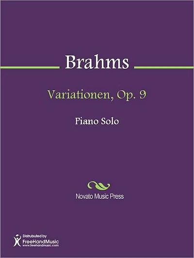 Variationen, Op. 9
