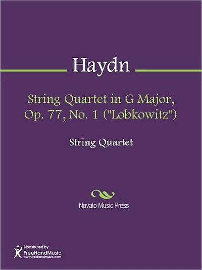 String Quartet in G Major, Op. 77, No. 1 ("Lobkowitz")