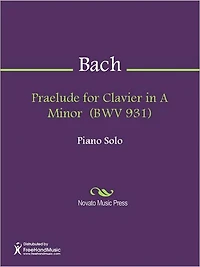 Praelude for Clavier in A Minor (BWV 931)