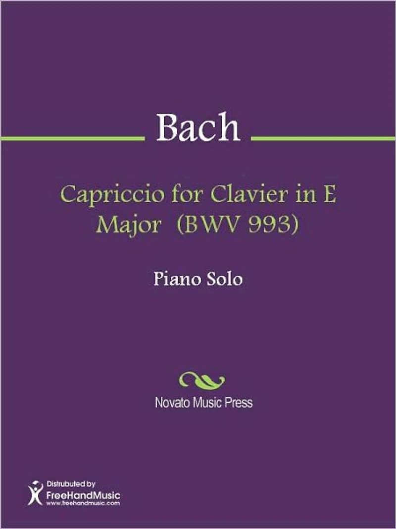 Capriccio for Clavier in E Major (BWV 993)