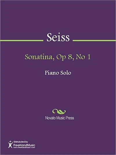 Sonatina, Op 8, No 1