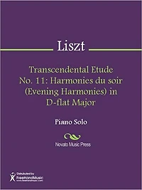 Transcendental Etude No. 11: Harmonies du soir (Evening Harmonies) in D-flat Major