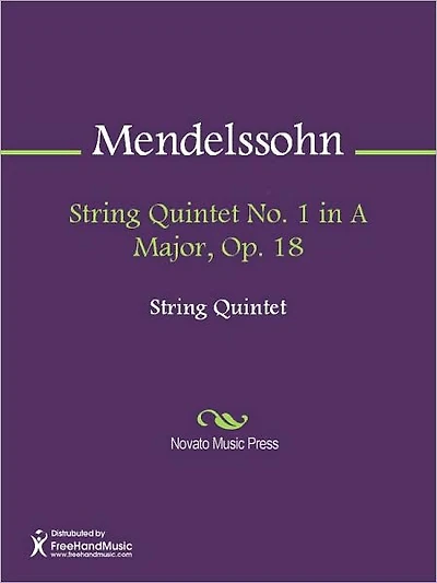 String Quintet No. 1 in A Major, Op. 18
