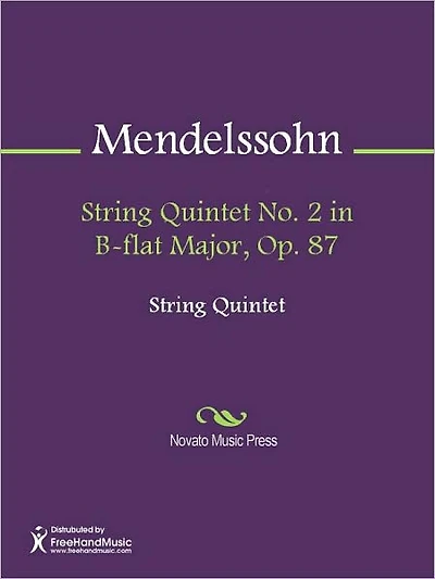 String Quintet No. 2 in B-flat Major, Op. 87