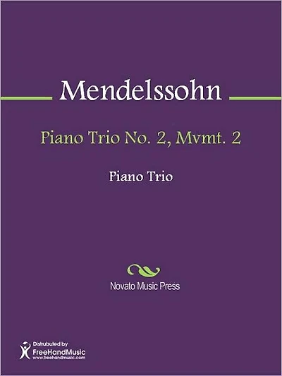 Piano Trio No. 2, Mvmt. 2