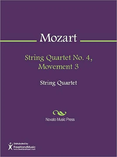 String Quartet No. 4, Movement 3