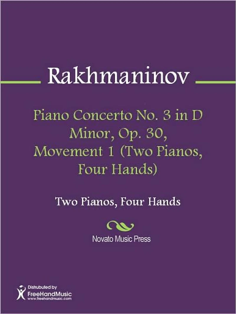 Piano Concerto No. 3 in D Minor, Op. 30, Movement (Two Pianos