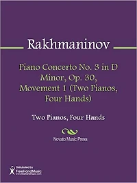 Piano Concerto No. 3 in D Minor, Op. 30, Movement (Two Pianos