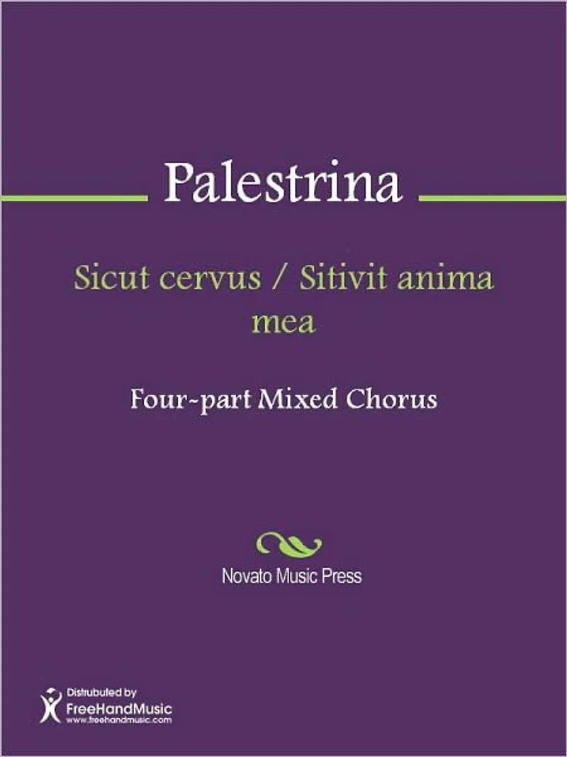 Sicut cervus / Sitivit anima mea
