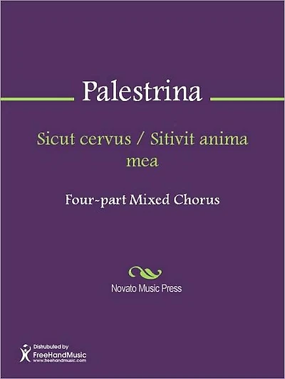 Sicut cervus / Sitivit anima mea