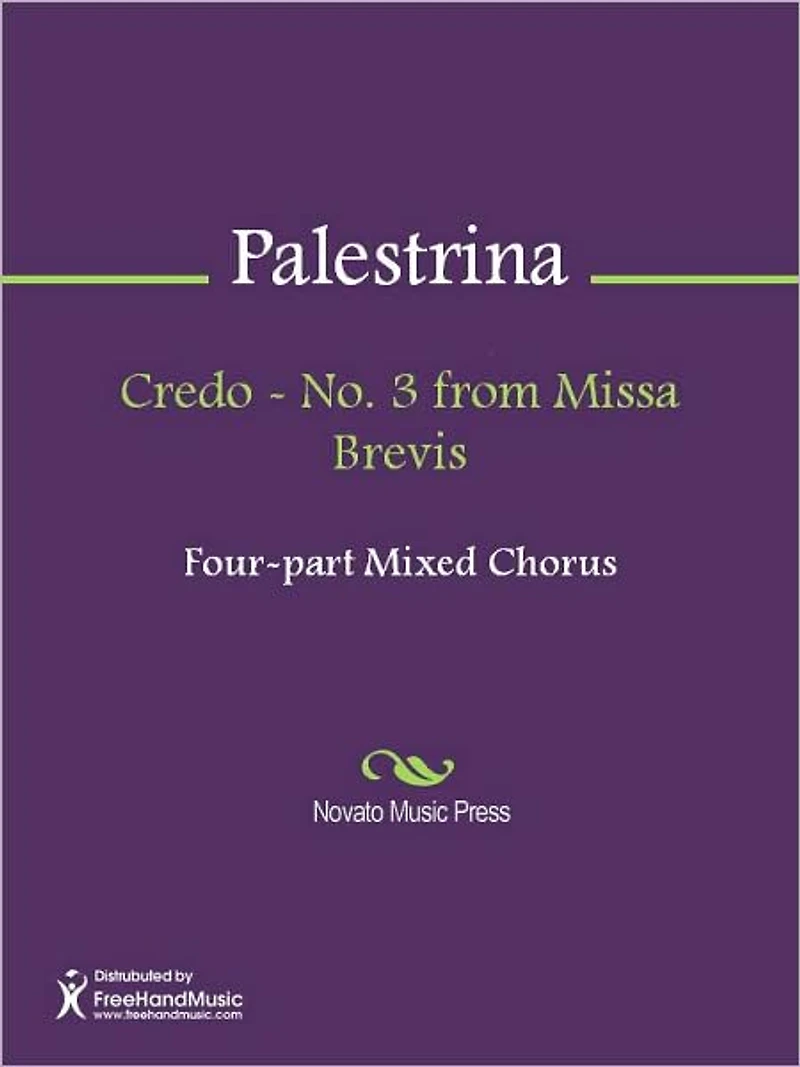 Credo - No. 3 from Missa Brevis