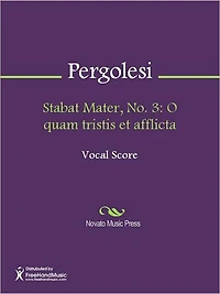 Stabat Mater, No. 3: O quam tristis et afflicta