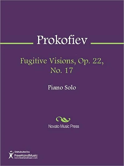 Fugitive Visions, Op. 22, No. 17