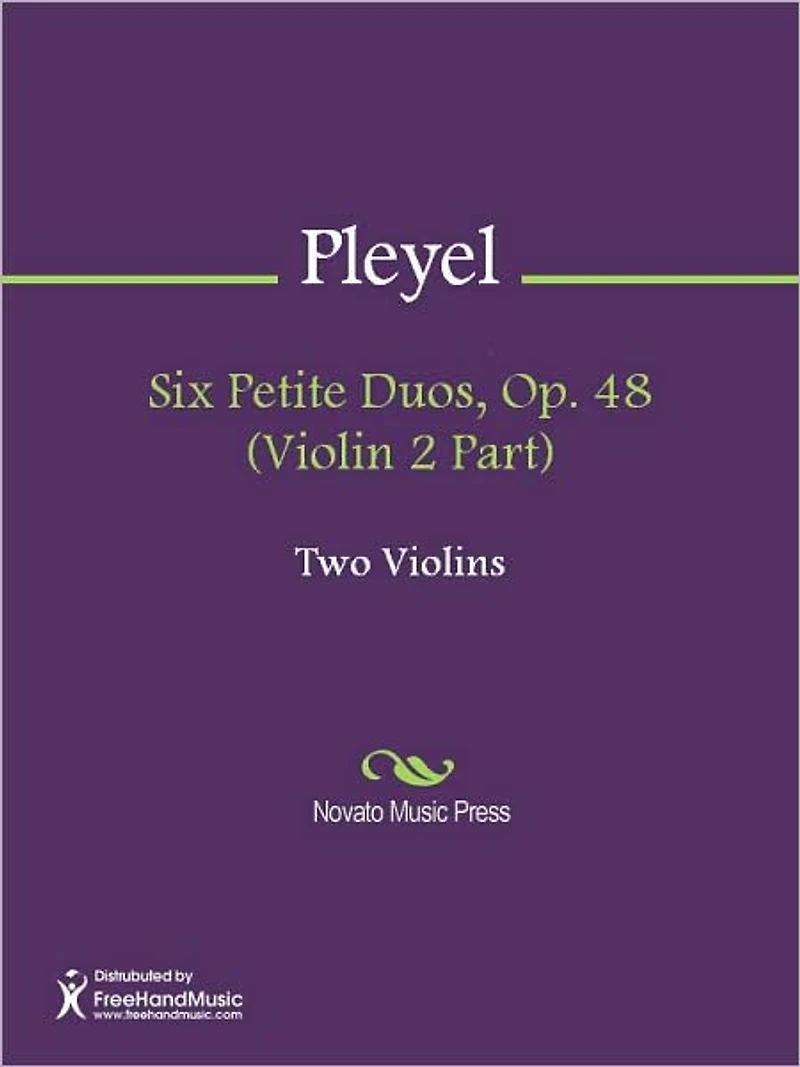 Six Petite Duos, Op. 48 (Violin 2 Part)