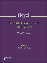 Six Petite Duos, Op. 48 (Violin 2 Part)